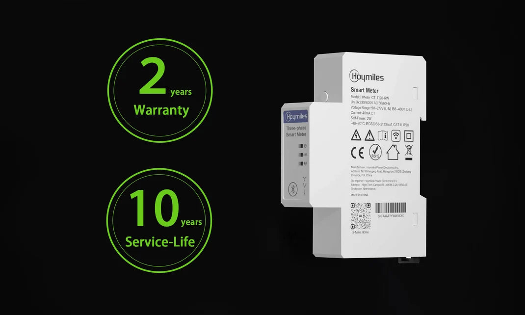 2-Year Warranty, 10-Year Life