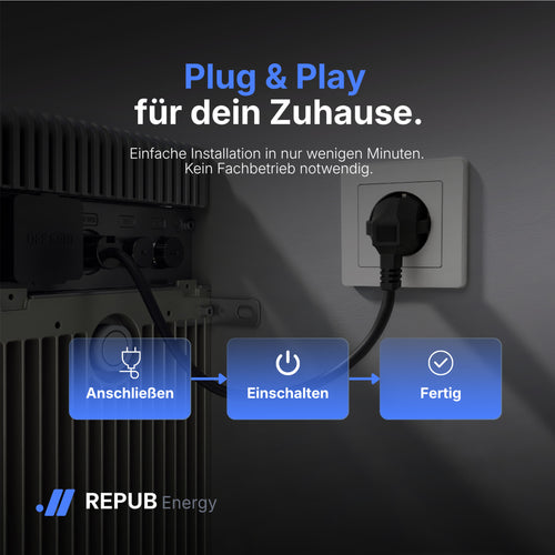 Hoymiles HiBattery 4020 X — Plug-and-Play Installation