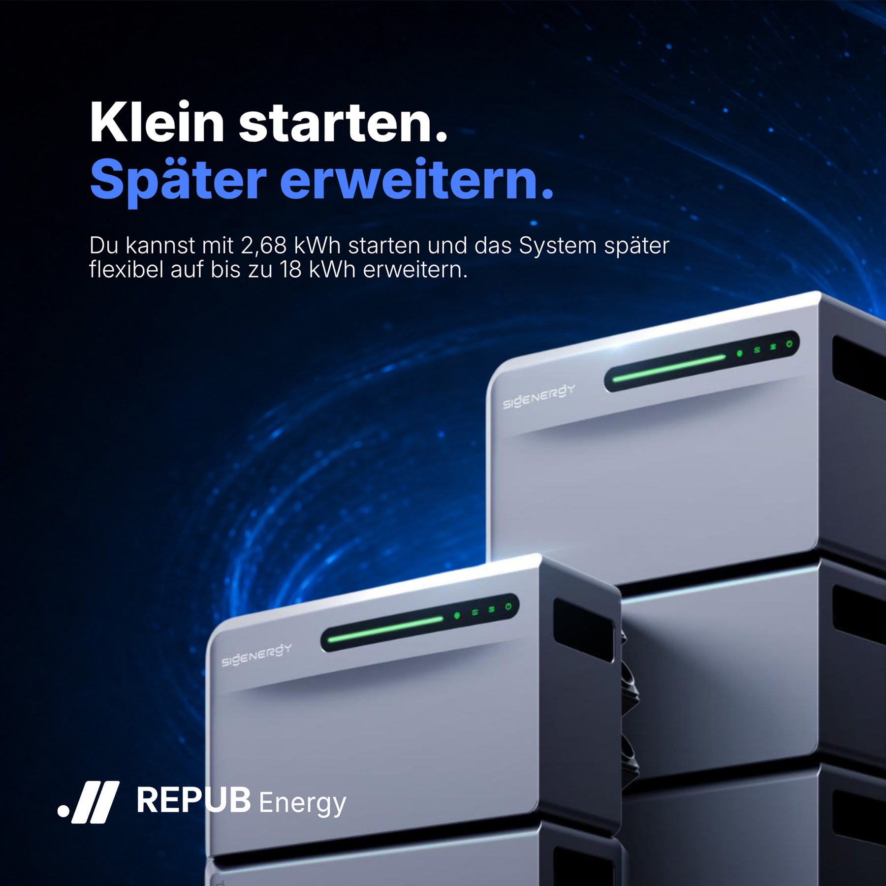 Sigenergy Sigenmate — modular erweiterbar